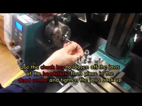Lathe operations - setting up the tool height