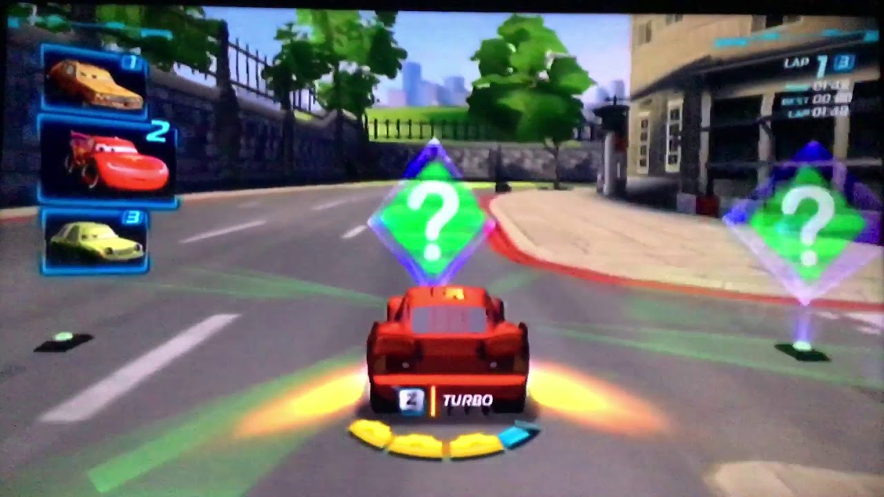 wii cars 2 video game