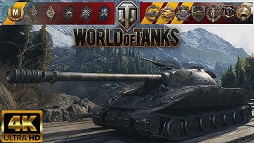 Object 279 - Mountain Pass map - 11 kills - 8,6k damage Kolobanov World of Tanks replay 4K