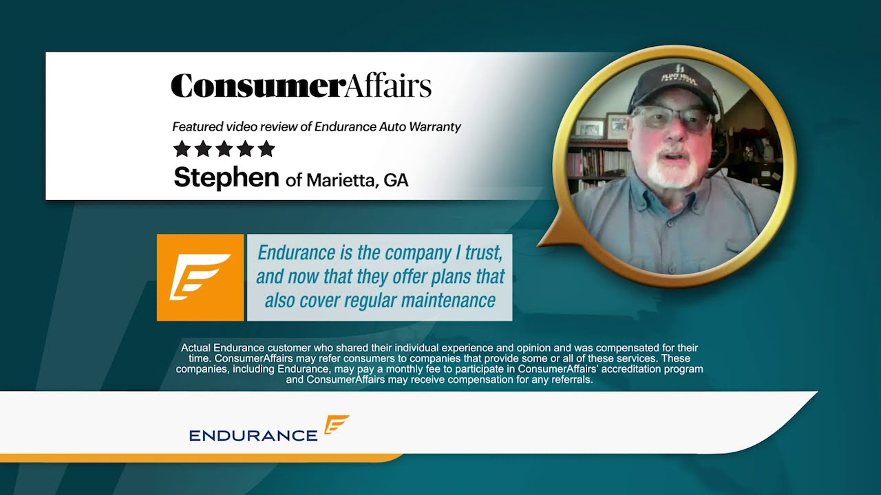 Endurance Auto Warranty "Endurance Advantage" (60 Stephen) YouTube