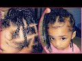 TODDLER KNOTLESS BOX BRAIDS WITH BEADS || CUTE KIDS HAIRSTYLES || QUICK CUTE & EASY