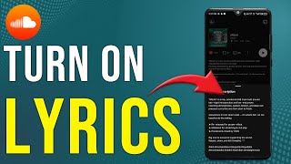 How To Turn On Lyrics On Soundcloud How To Add Lyrics On Soundcloud