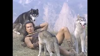 Soldiers intruded Wolf Man's valley🔥 So he destroyed them with his crazy Kungfu and fierce wolves
