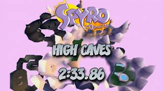 (World Record) High Caves 100% in 2:33.86