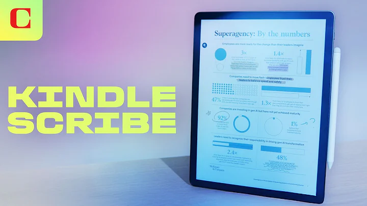 We Got A Look at the New Kindle Scribe Line and it's Lighter than Ever