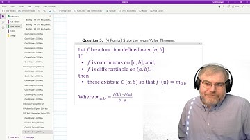 Calculus 2020-03-30 R01 Proof and Consequences of MVT