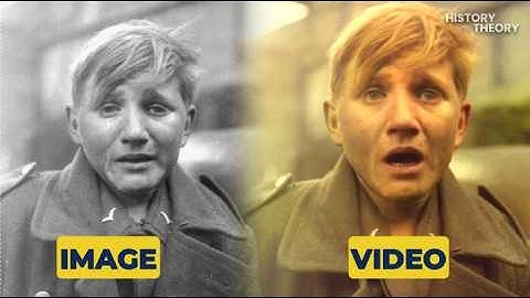 Iconic WW2 Images Brought To Life Using AI