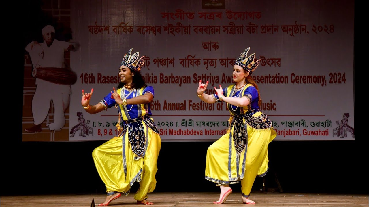 Nadubhangi | Sattriya Dance | Partha Pratim Hazarika  & Perrine Legoullon