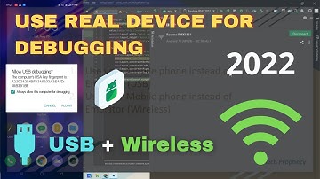 How to use Real Device for Debugging App in Android Studio Arctic Fox ( USB + Wireless ) | 2022