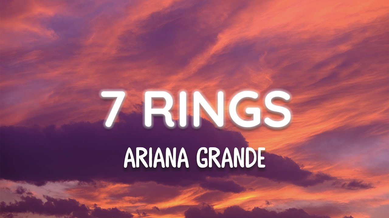 Ariana Grande 7 rings (Lyrics) YouTube