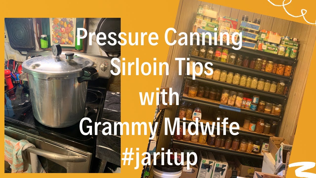 Pressure canning beef tips BONUS citrus vinegar prepping canning 