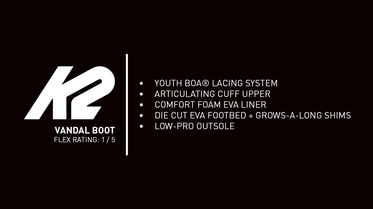 K2 Vandal Boot | K2 Snowboard Boots