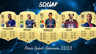 تشكيلة باريس سان جيرمان 2021/ FIFA 21/22