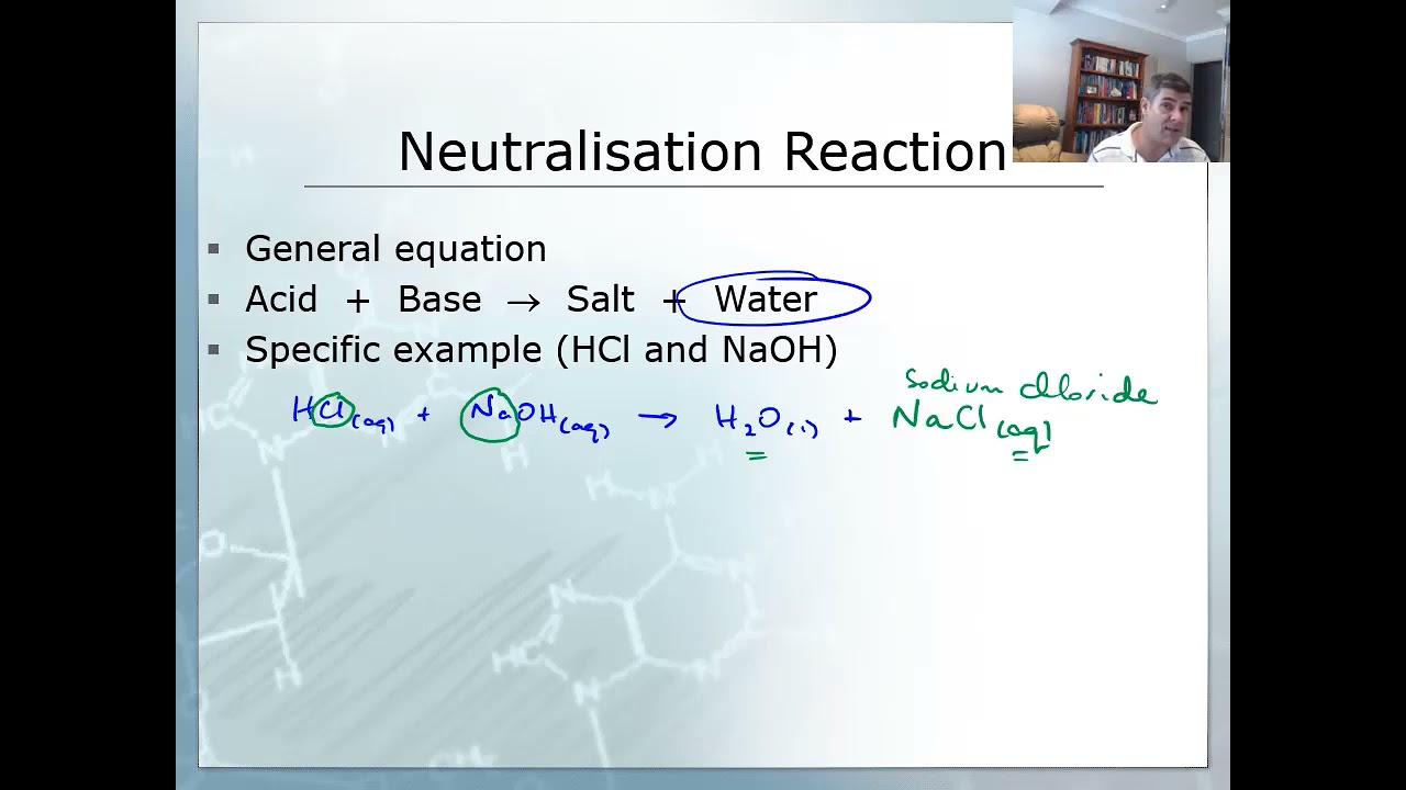⁣Acid + base neutralisation | Acids and bases | meriSTEM