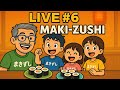 Making Maki-zushi!巻き寿司！Cooking Live with GBM Fam! #6
