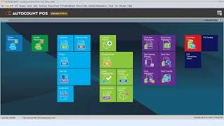 POS SYSTEM WITH ACCOUNT MODULE FUNCTION