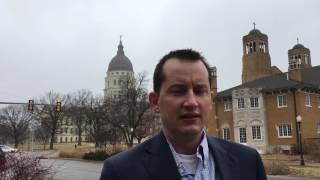 Sean Gatewood, of KanCare Advocates Network, reacts to federal report