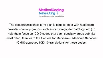 Consortium to Help Small Businesses Transition to ICD-10