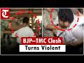 BJP–TMC Workers Clash as Trends Show Mamata Banerjee’s Defeat; Scuffle Turns Violent