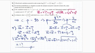 Baccalaureate 2020 - Mate-Info - Test 19 - Subject 1 - Practice tests - Grade 12