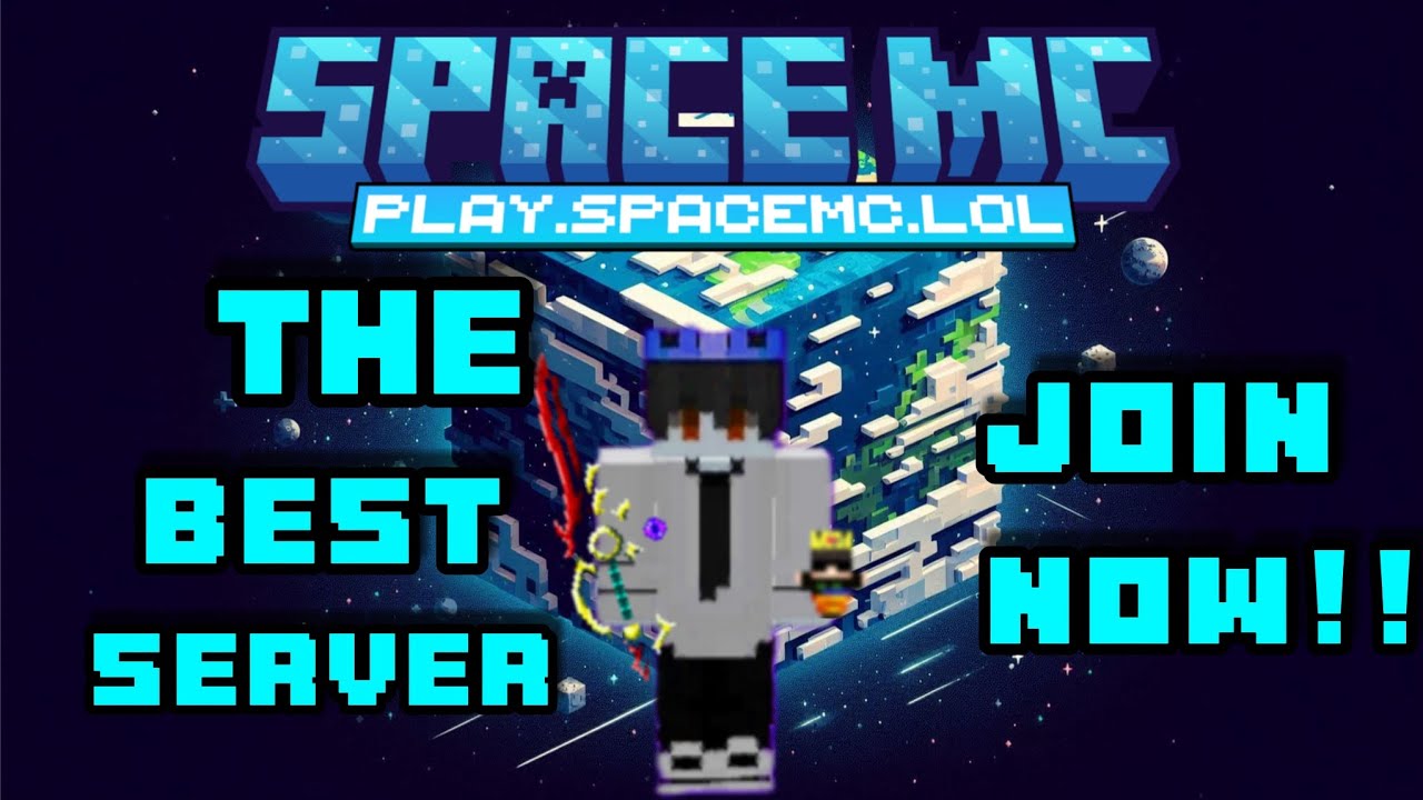 PLAYING THE BEST SERVER SPACE MC | WHOEVER JOINS THIS SERVER AND ...