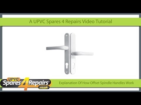 How Offset Spindle Handles Work on UPVC Doors