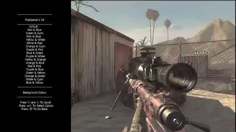 How To Use A CFG Menu MW2 (PS3)