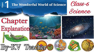The Wonderful World of Science / Class-6 Science New NCERT Curiosity Chapter-1 Explanation