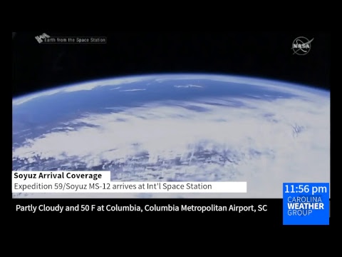 Expedition 59 arrives at the International Space Station