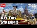 🔴Live: ALL DAY Magic Kingdom Live Stream - Celebrating 100K | Walt Disney World