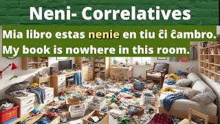 Esperanto: Correlatives (neni-)