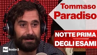 TOMMASO PARADISO live a Radio2 Social Club - "NOTTE PRIMA DEGLI ESAMI" chords