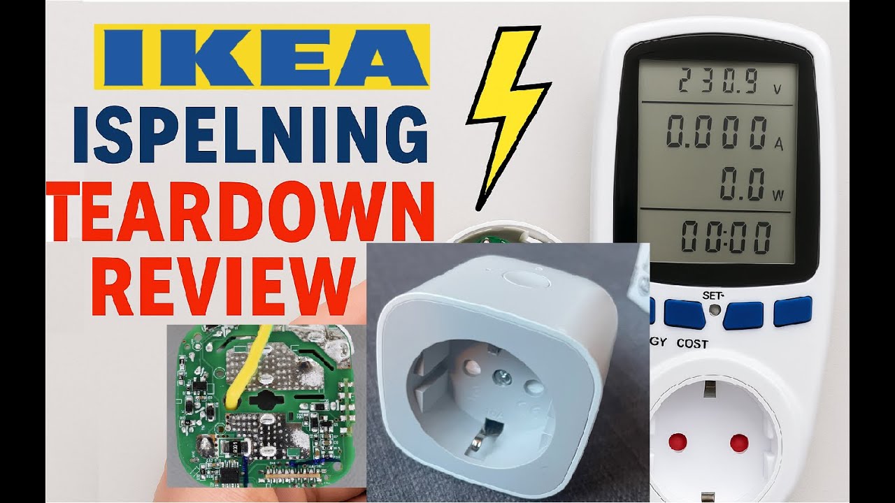 Ikea INSPELNING Teardown Review, Ikea Smart Socket with Power meter