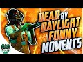 Dead by daylight funny moments  part 11  crazy killer slaying me