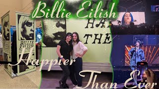 Billie Eilish Happier Than Ever Tour 2022 + Travel Full CONCERT VLOG  | Pit Experience POV