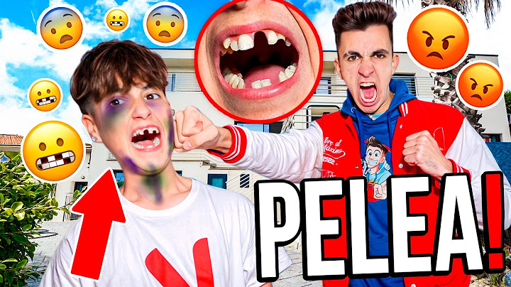 ME PELEO CON MI HERMANO Y LE ROMPO UN DIENTE...*tenéis que verlo!*
