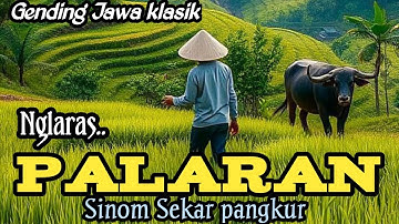 GENDING JAWA KLASIK || NGLARAS PALARAN SIMOM SEKAR PANGKUR ~ SU MONGGO DI PUN MIDANGETAKEN