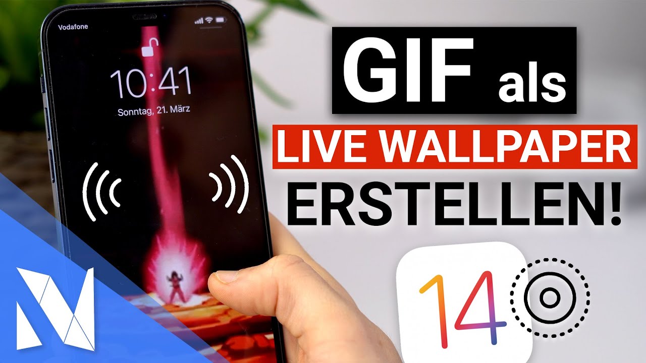 Jedes Gif Als Live Wallpaper Erstellen! (Kostenlos Mit Ios 14) | Nils