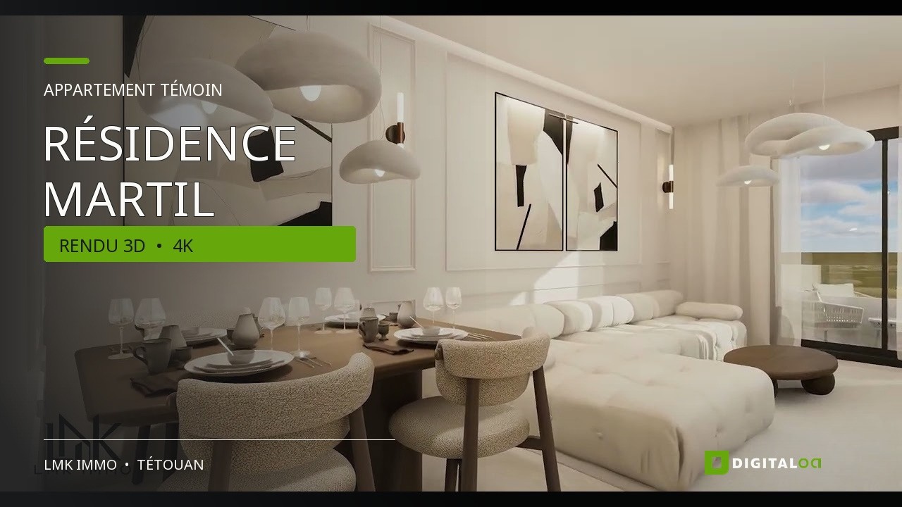 Miniature de la vidéo : Appartement témoin T3 | Visite virtuelle 3D (4K)