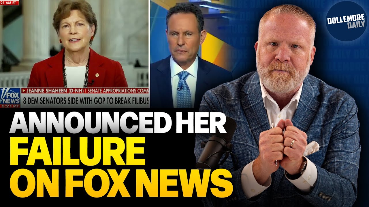 Democratic Senator Jeanne Shaheen RAN TO FOX NEWS AFTER SHE BETRAYED the American People!!!