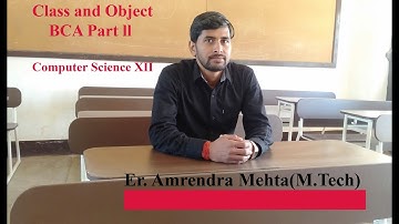 Class and Object Program concept |Best concept C++,C,JAVA|Computer Science 11,12,BCA|JAC Board|CBSE
