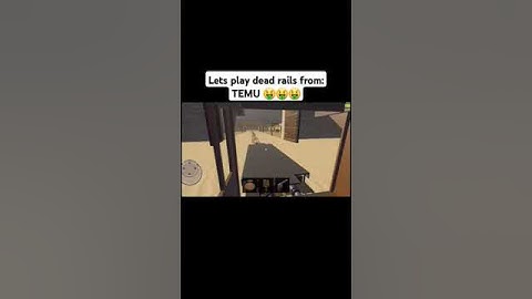 dead rails from Temu #roblox #deadrails