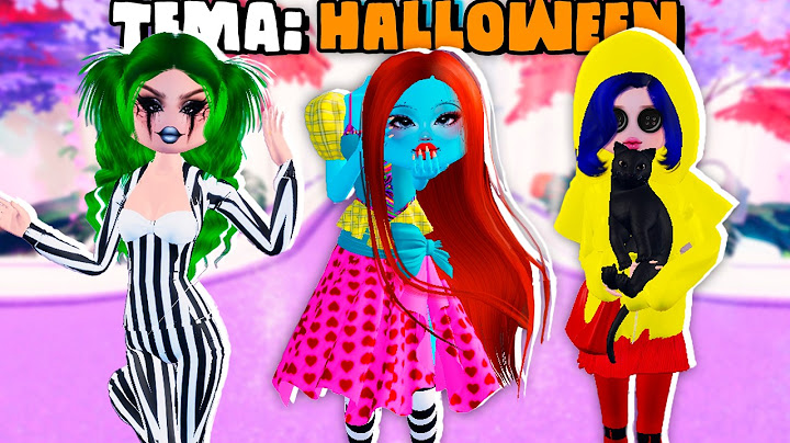 Nos CONVERTIMOS en PERSONAJES de HALLOWEEN en Dress to Impress 🎃 ESPECIAL HALLOWEEN