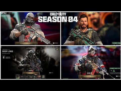 All Season 4 Upcoming Bundles Modern Warfare 2 & Warzone 2 | MW2 Season 4 Bundles Skins