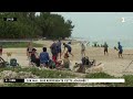 Fte du travail  le 1er mai est clbr sur les plages de louest pour certaines familles