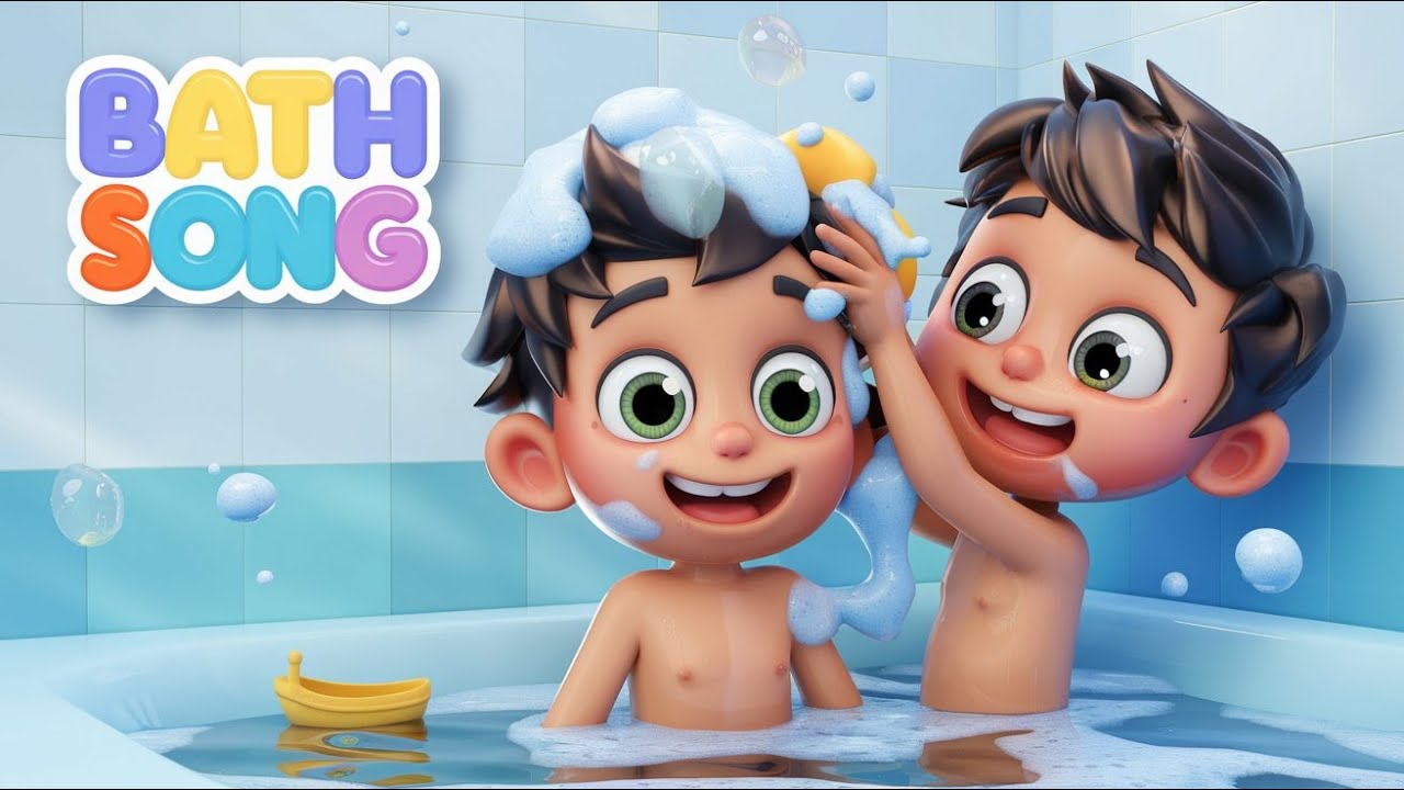 Bath Time Adventure! | Sing Along Bath Song for Toddlers