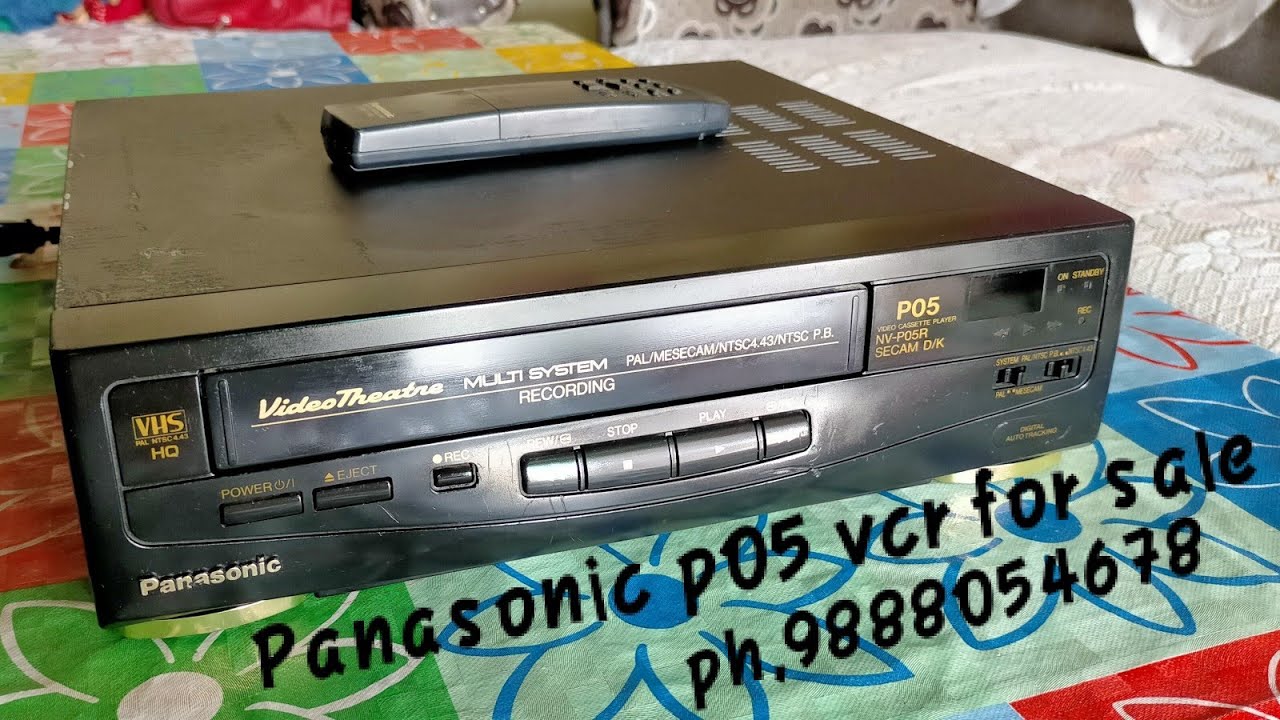 Panasonic p05 vcr for sale - YouTube