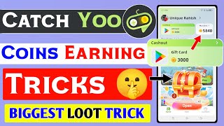 Catch yoo unlimited coins trick 2024 Catch yoo se paise kaise kamaye | Redeem Code Loot #catchyoo screenshot 3