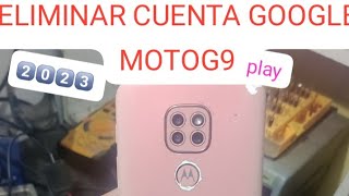 ELIMINAR Cuenta GOOGLE Moto G9 PLAY - FRP Moto g9 play g9 plus g9  rapido y fasil