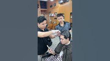 Uốn Side Part rủ 4/6. #hocnghetoc #barbershop #tocdepgiaothuy #barber #tocnamdep #haircut